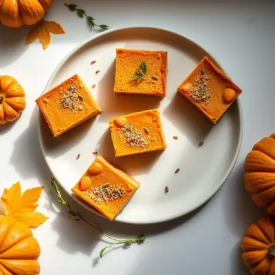 Pumpkin Cheesecake Butter Bars