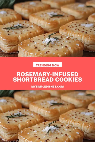 Rosemary-Infused Shortbread Cookies Recipe