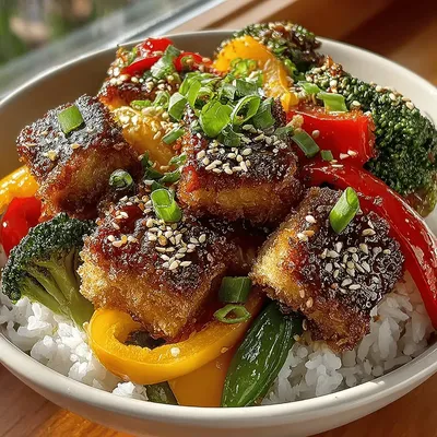 Vibrant Tofu Veggie Stir-Fry