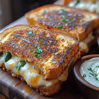Spicy Jalapeño Popper Grilled Cheese: A Comfort Food with a Fiery Twist