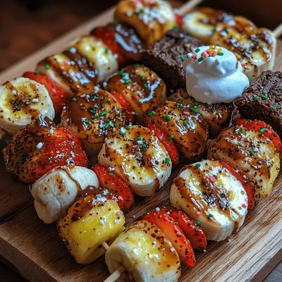 Banana Split Dessert Kabobs: A Creative Twist on a Classic Dessert