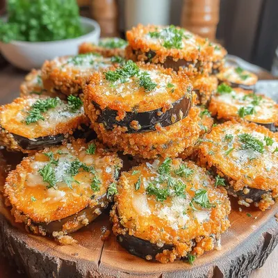 Crispy Pumpkin Seed Crusted Eggplant Recipe