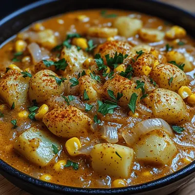 Smoky Paprika Sweet Corn Chowder: A Comforting and Flavorful Recipe