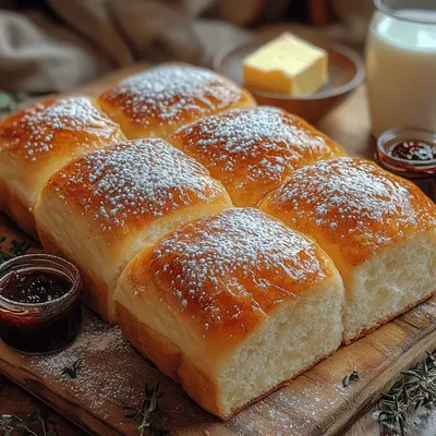 Sweet Condensed Milk Bread Recipe
