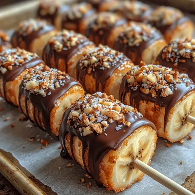 Deliciously Decadent Chocolate Dipped Banana Bliss Pops