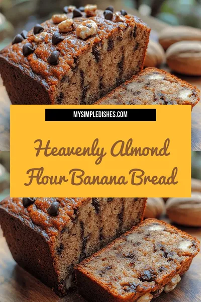 Heavenly Almond Flour Banana Bread