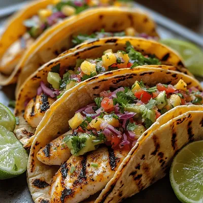 Tropical Grilled Fish Tacos: A Culinary Adventure Awaits