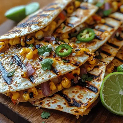 Spicy Grilled Corn Quesadillas: The Ultimate Comfort Food