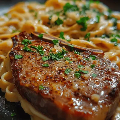 Sizzling Steak & Silky Creamy Pasta Recipe