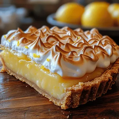 Citrusy Bliss Lemon Meringue Pie: A Classic Dessert Recipe