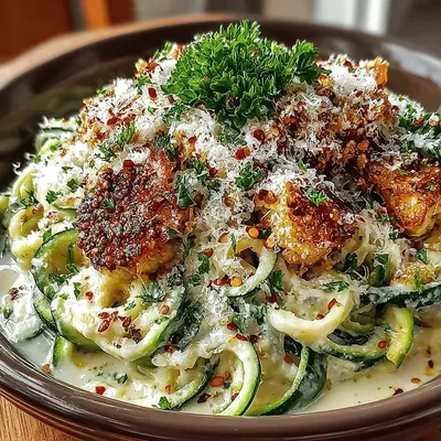 Creamy Garlic Parmesan Zoodles: A Delicious and Healthy Alternative