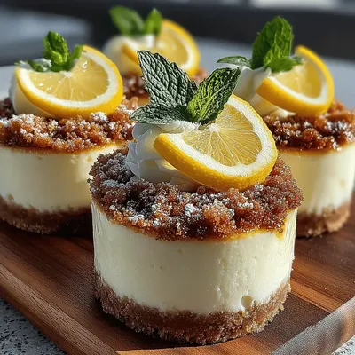 Frozen Lemon Pie Yogurt Stacks
