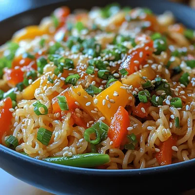 Zingy Ginger Soy Stir-Fry Noodles: A Flavorful Adventure