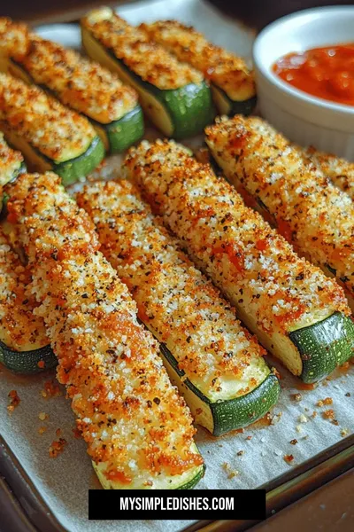 Crunchy Zucchini Delight Fries: A Healthy and Delicious Snack