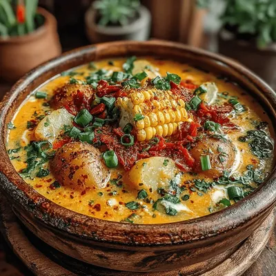 Sunny Bliss Corn Chowder Recipe