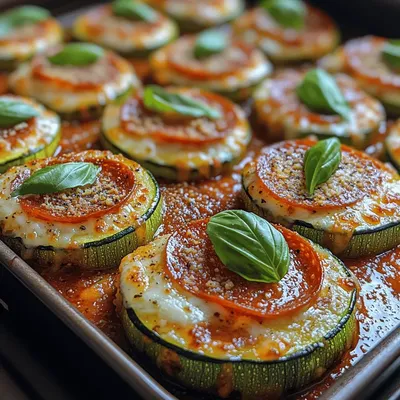 Zesty Air Fryer Zucchini Pizza Bites: A Healthy Snack Option