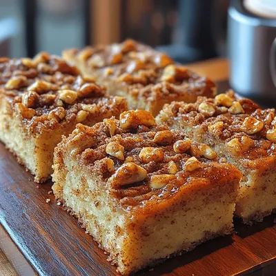 Heavenly Cinnamon Streusel Coffee Cake