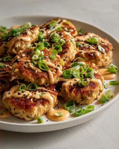 Asian Tuna Cakes with Spicy Mayo: Flavorful & Easy