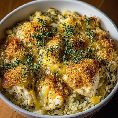 Baked Herb Chicken Casserole: Comfort Food for Family Fun