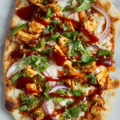 BBQ Chicken Flatbread Pizza