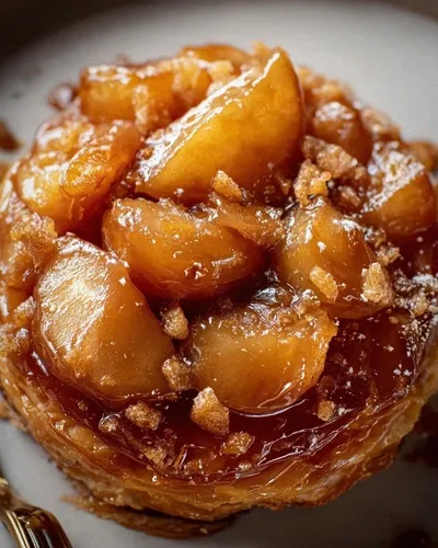 Caramel Apple Tarte Tatin Candy
