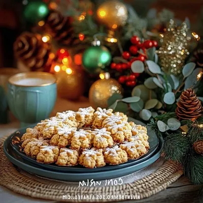 CORNFLAKE WREATH COOKIES