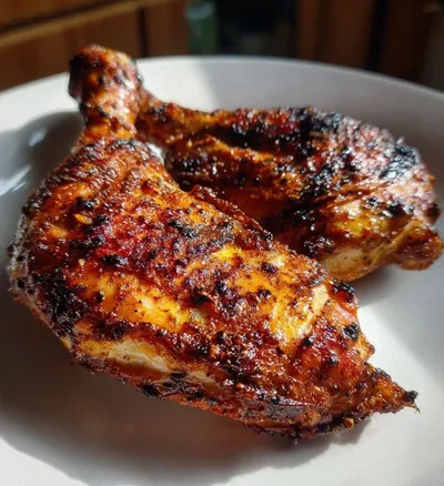 Crispy Air Fryer Chicken Leg Quarters in Just 35 Minutes!