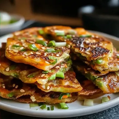 Crispy Korean Pancakes That Spark Joy in Every Bite