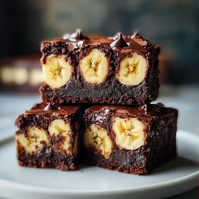 Deliciously Fudgy Banana Bread Brownies You’ll Love