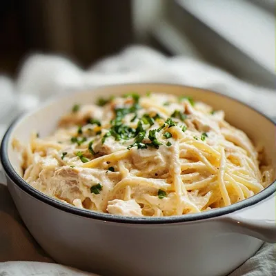 Easy Creamy Turkey Tetrazzini