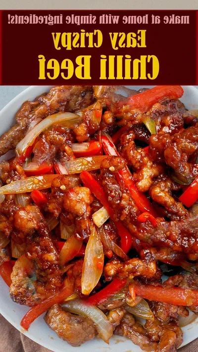 Easy Crispy Chilli Beef