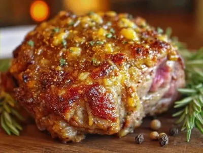 Flavorful Garlic Herb Roasted Leg of Lamb Recipe for Juicy Crispy Crust