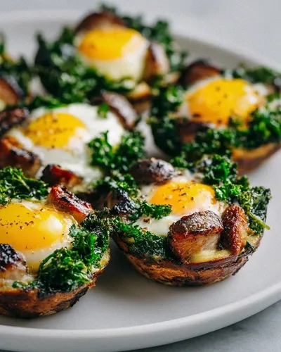 Healthy Non-Alcoholic Ale Egg Breakfast Cups Recipe Delight