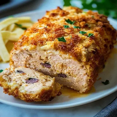 Irresistible Chicken Cordon Bleu Meatloaf Recipe to Try