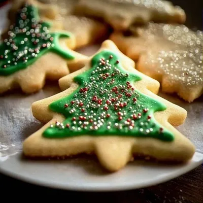 Irresistible Christmas Tree Cookies