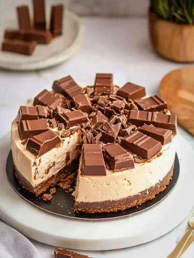 Irresistible KitKat Cheesecake That Will Wow Your Guests