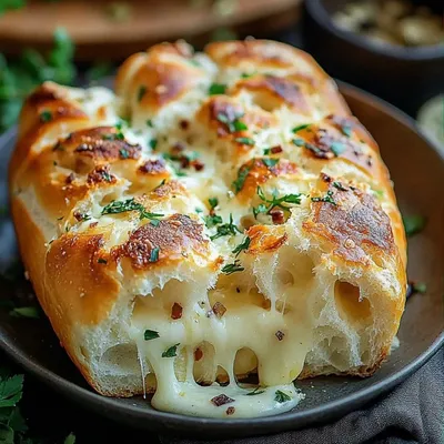 Irresistibly Soft Italian Herbs and Cheese Bread Rolls