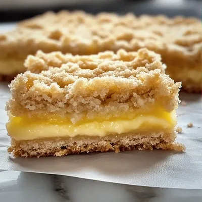 Lemon Crumb Bars with Buttery Crust: A Zesty Delight!