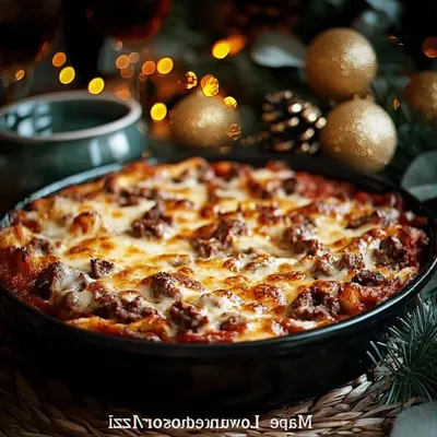 Meat Lovers Pizza Casserole