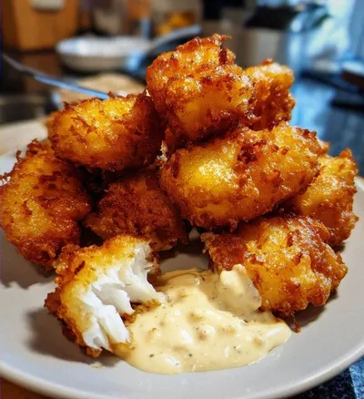 Perfecte kibbeling met knoflooksaus in slechts 30 minuten