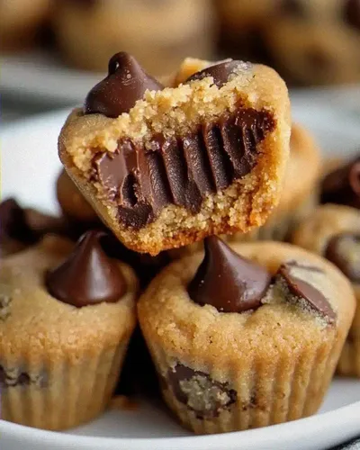 Reese’s Cookie Cups – Gooey Chocolate Peanut Butter Bites