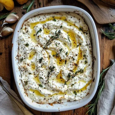 Roasted Garlic and Herb Whipped Feta