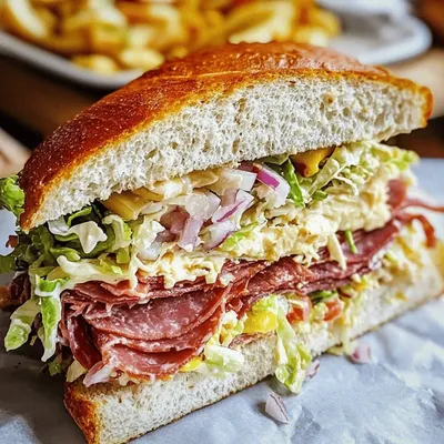 Savor the Flavor with Italian Grinder Salad Sandwich Delight