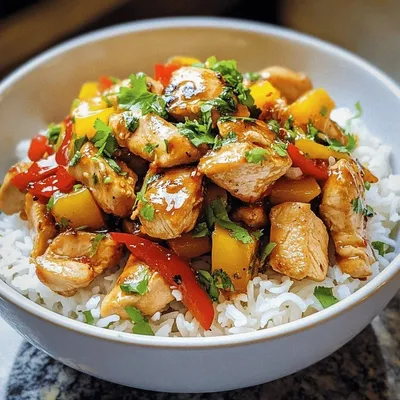 Savory Sweet Chicken Stir Fry