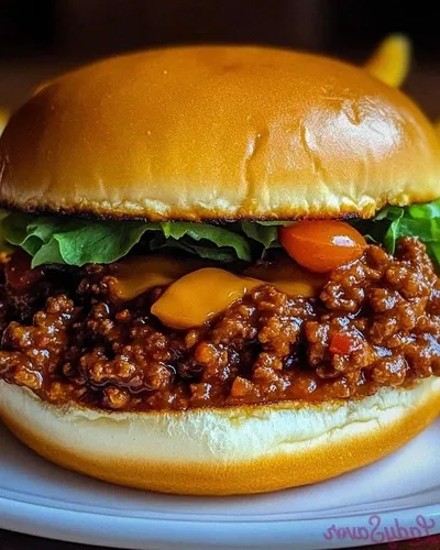 The Ultimate Steakhouse Burger Sloppy Joes