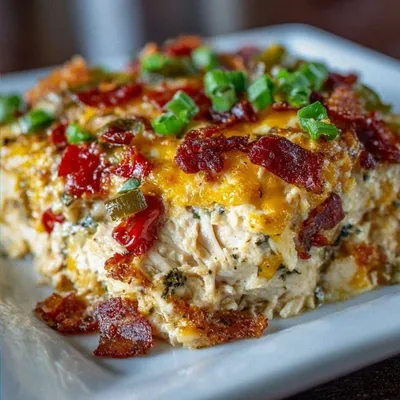 Pepper Jack Crack Chicken Bake