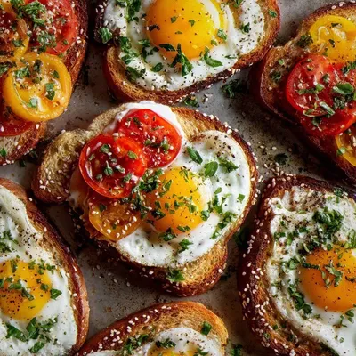 Sheet Pan Eggs with Oregano & Thyme