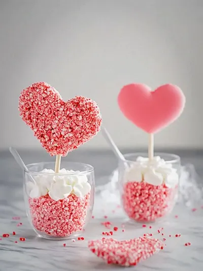 Sweeten Your Valentine with Rice Krispie Valentine Lollipops