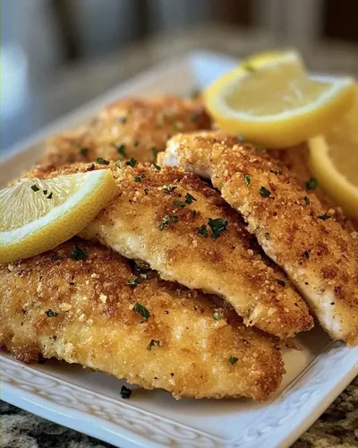 crispy lemon chicken romano