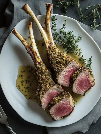 Herb Crusted Lamb Rack: Your Gourmet Dinner Reveal